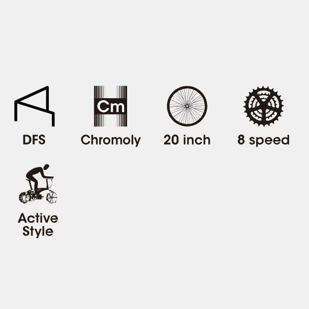3/29はストアポイント2倍「ダホン」Speed Falco（スピードファルコ）20インチ 折りたたみ自転車 -26 | DAHON | 05