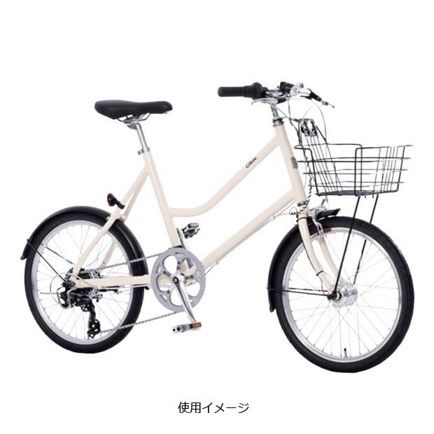 クリーム」小径車フロントバスケット（CS20、mini用）フロント