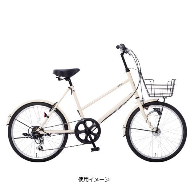 クリーム」小径車フロントバスケット（CS20、mini用）フロント
