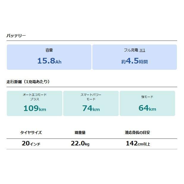 2/15はストアポイント2倍「ヤマハ」PAS CITY-C（パス シティ C）「PA20CC」20インチ 電動自転車 -26 | YAMAHA | 09