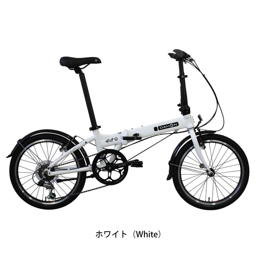 当店限定P10倍 5/15　店頭受取限定 ダホン DAHON Hit ヒット 2024 スポーツ自転車 折り畳み小径車 20インチ 6段変速 [24 Hit]｜cyclemarket｜06