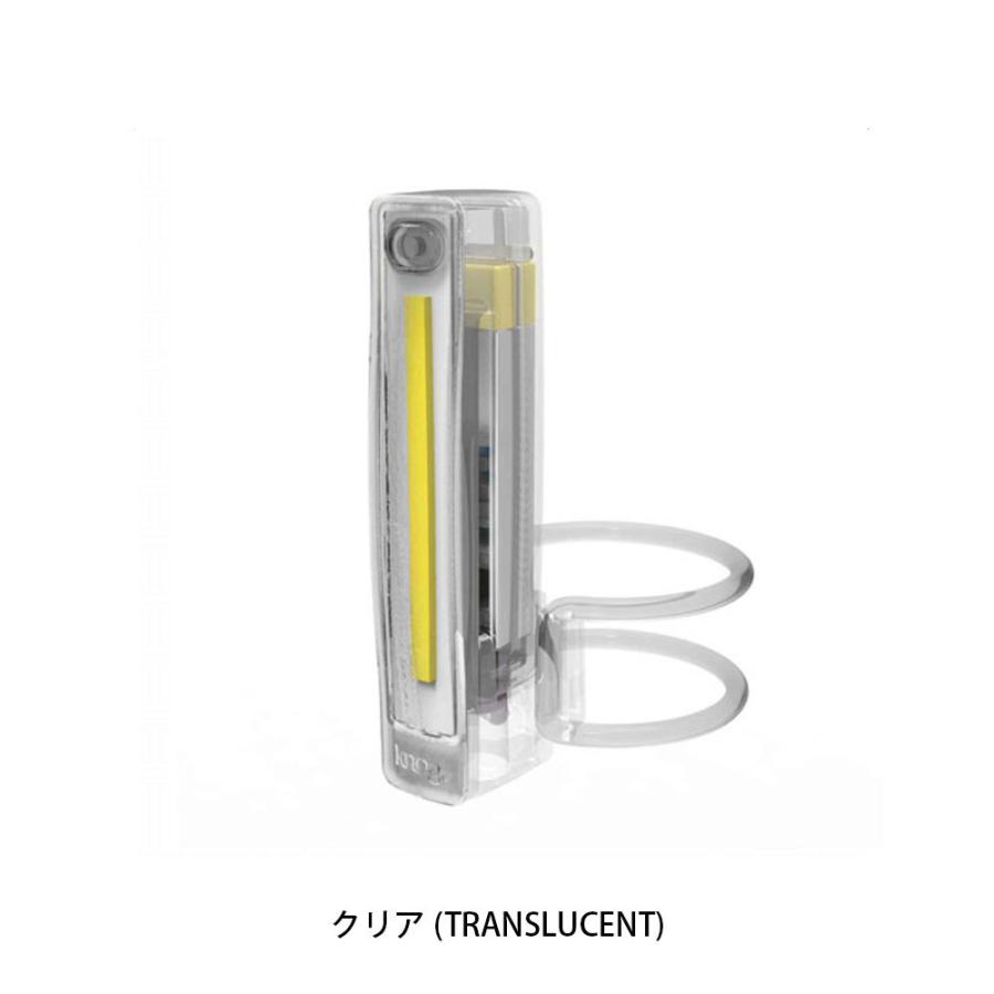 ノグ 自転車 フロントライト Knog PLUS FRONT トランスルーセント 54-3556400111|cyclemarket|02
