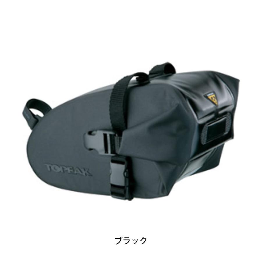 当店限定P10倍 5/31-6/1　トピーク 自転車 サドルバッグ TOPEAK TPK ウェッジ ドライバッグ (ストラップマウント) L  BAG27102｜cyclemarket｜02