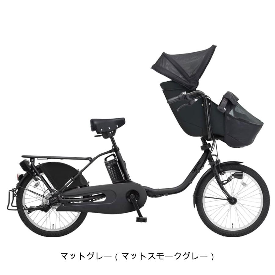 当店限定P10倍 4/25 店頭受取限定 電動自転車 子供乗せ パナソニック ギュット・クルーム EX 20インチ 16Ah 2025 Panasonic 電動アシスト自転車 [BE-FFE033]の画像