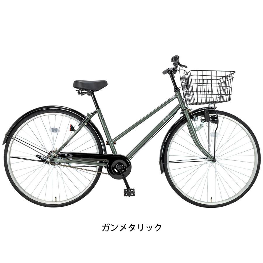 ママチャリ シティ 自転車 フルート27 サイクルスポット 27インチ 変速なし ダイナモライト サイクルスポットオリジナル CHJ-27W-11B-2|cyclemarket|03