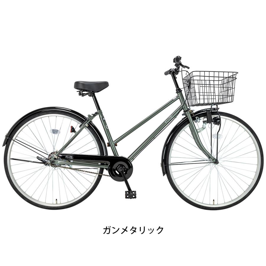 当店限定P10倍 4/29　サイクルスポット フルート27 ママチャリ シティ 自転車 27インチ [CHJ-27W-11B-2]｜cyclemarket｜03