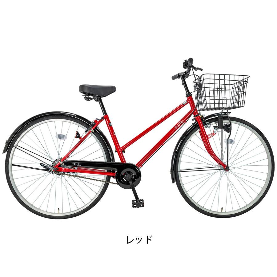 ママチャリ シティ 自転車 フルート27 サイクルスポット 27インチ 変速なし ダイナモライト サイクルスポットオリジナル CHJ-27W-11B-2|cyclemarket|06