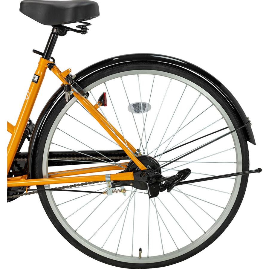 ママチャリ シティ 自転車 フルート27 サイクルスポット 27インチ 変速なし ダイナモライト サイクルスポットオリジナル CHJ-27W-11B-2|cyclemarket|09