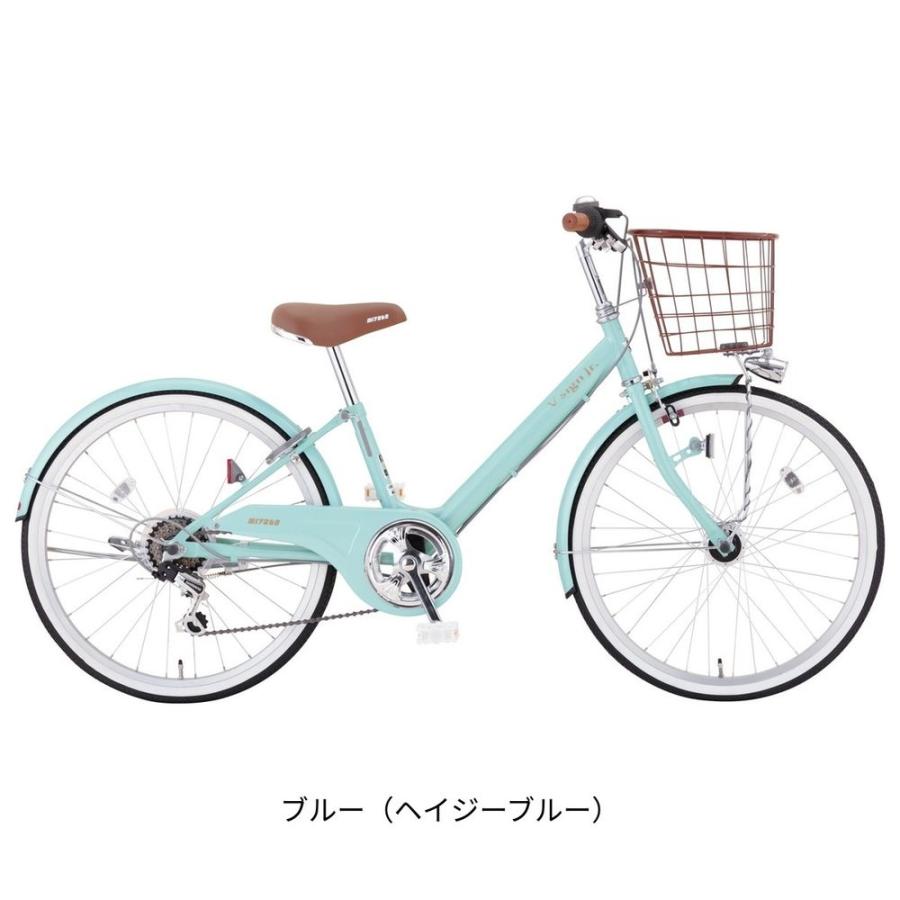 【アウトレット1点限り】キッズ 子供用 自転車 ミヤタサイクル 24インチ 7〜12歳 ミヤタ MIYATA Vサインジュニア24HD 6段変速 [CRVJ24A12]の画像