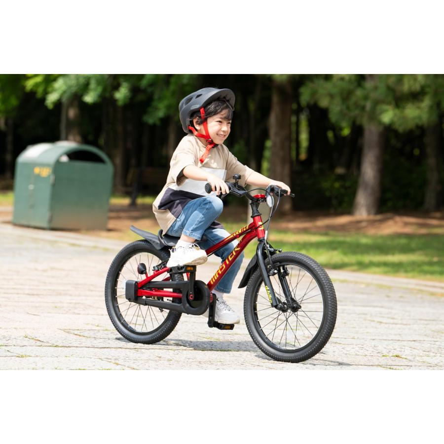 直接取引★東京都世田谷区★d.bike 18 赤 18インチ 幼児、子供用自転車 D-Bike マスターフィット｜14・16・18インチ対応 子ども自転車｜キック