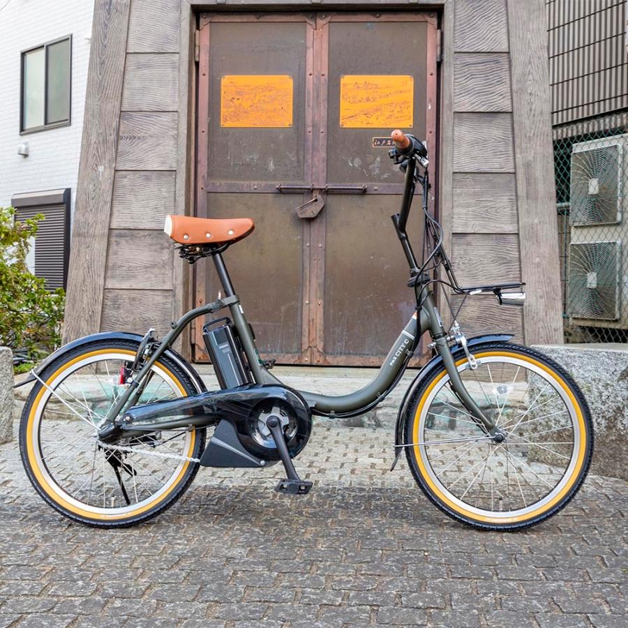 自転車中古 ミニベロ BRIDGESTONE VEGAS 内装3段変速 手元ライト カゴ