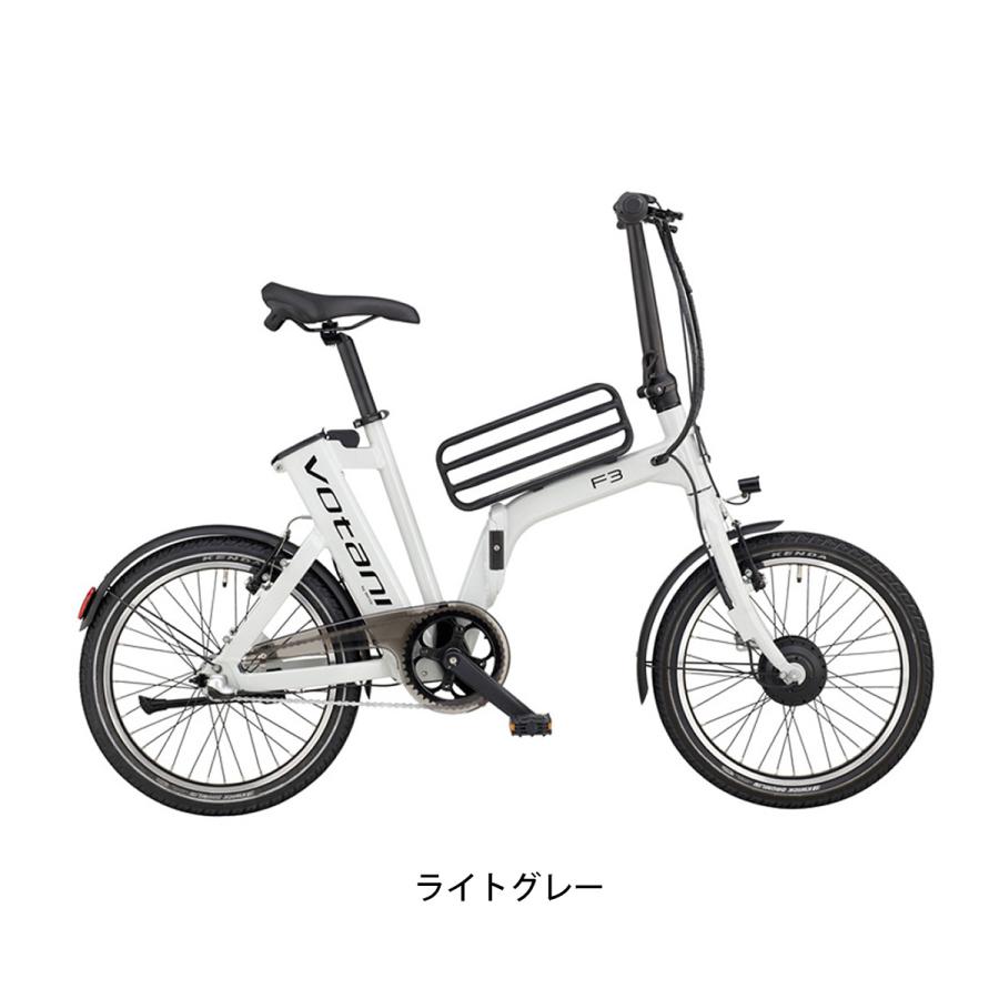 当店限定P10倍 4/25 店頭受取限定 ボターニ VOTANI VOTANI F3 ヴォターニ F3 電動アシスト小径自転車 7Ah 20インチ [YTFT10]の画像