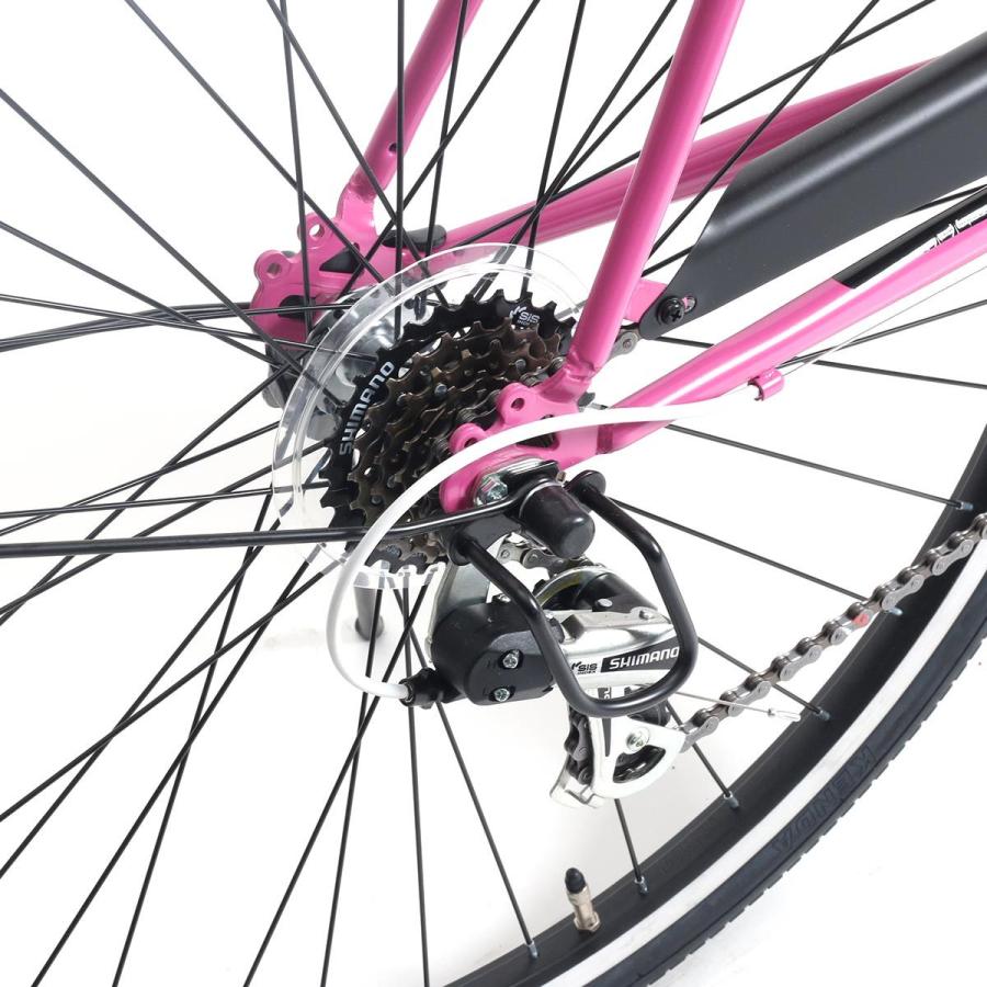 100%組立済み自転車】クロスシティサイクル arcobaleno 27インチ 6段