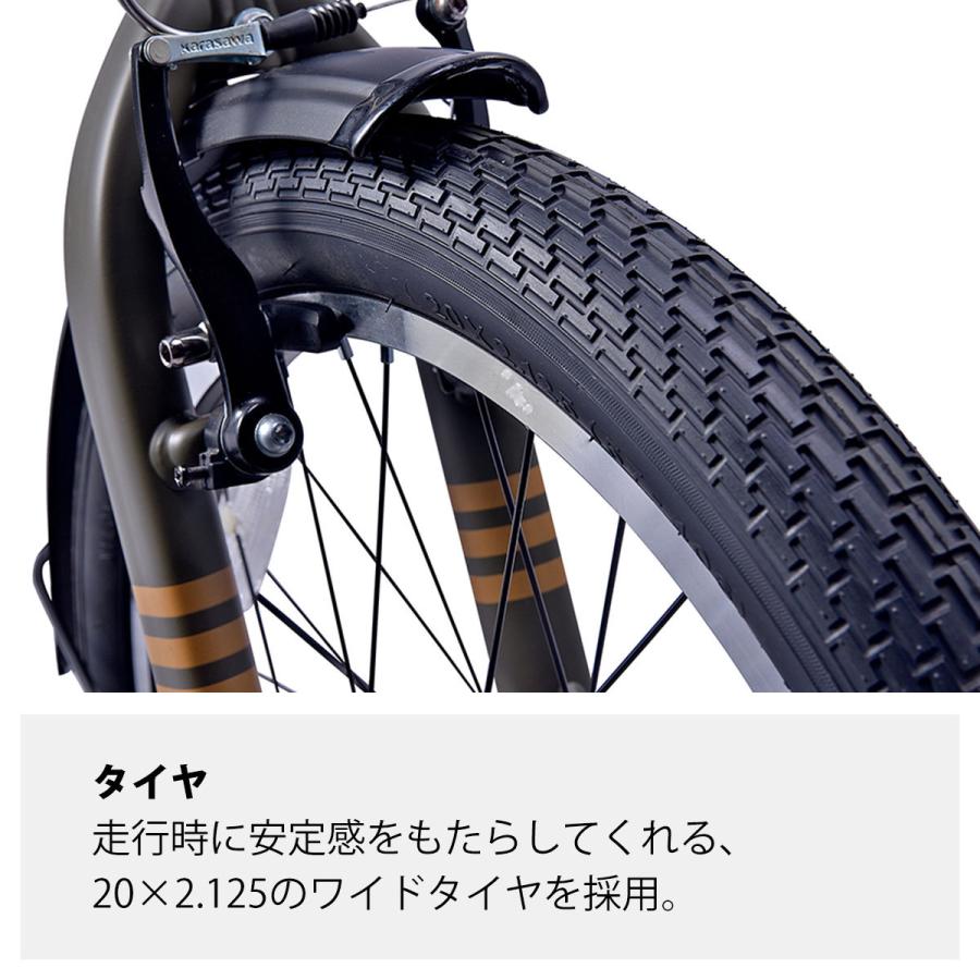 AVIREX　ミニベロ AV-206MX 6段変速【本州・四国・九州送料無料】｜cycleoutlet-rams｜07