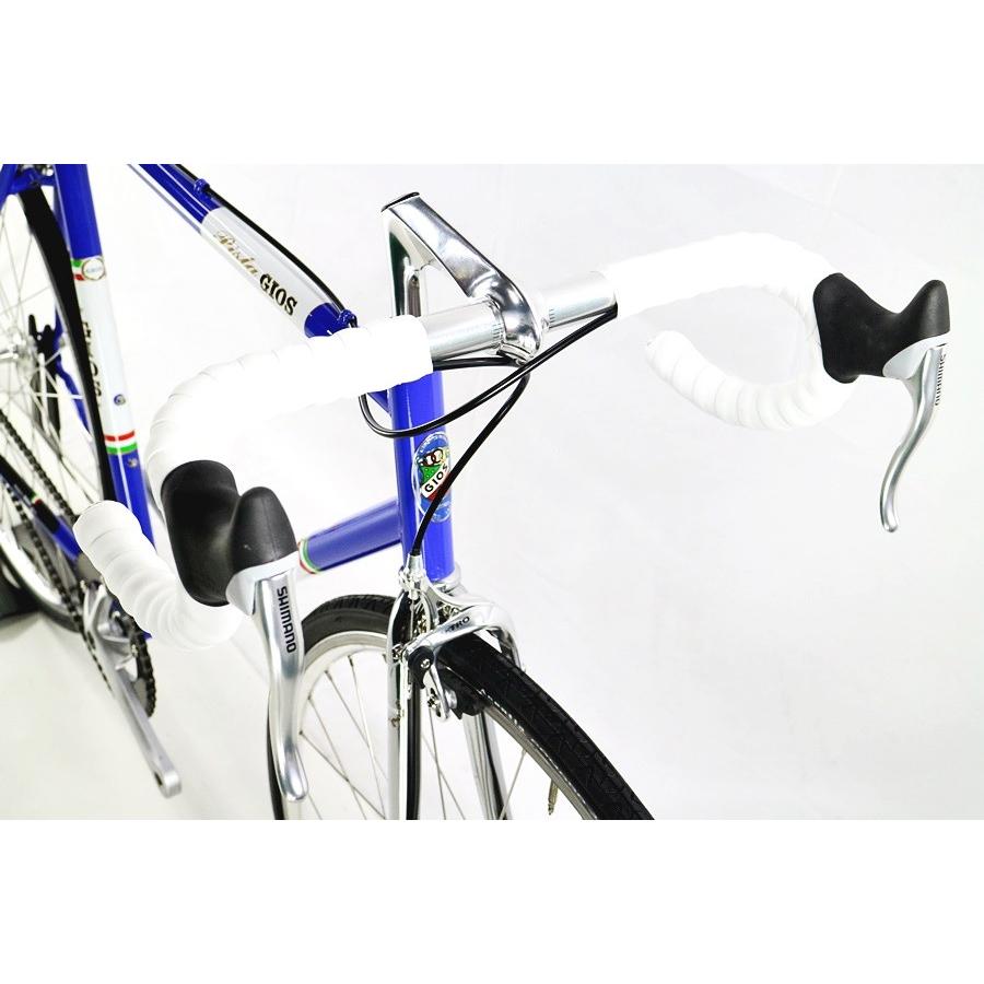 ◆◆ジオス GIOS ヴィンテージピスタ VINTAGE PISTA 2020年 クロモリ ピストバイク 54サイズ シングルギア フリー ブルー｜cycleparadise｜07