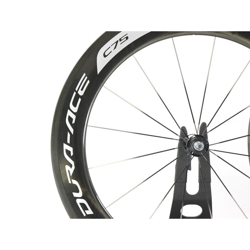 ◆◆シマノ SHIMANO デュラエース DURA-ACE WH-9000 C75 TU カーボン ホイール セット シマノフリー 11速  チューブラー 700C QR