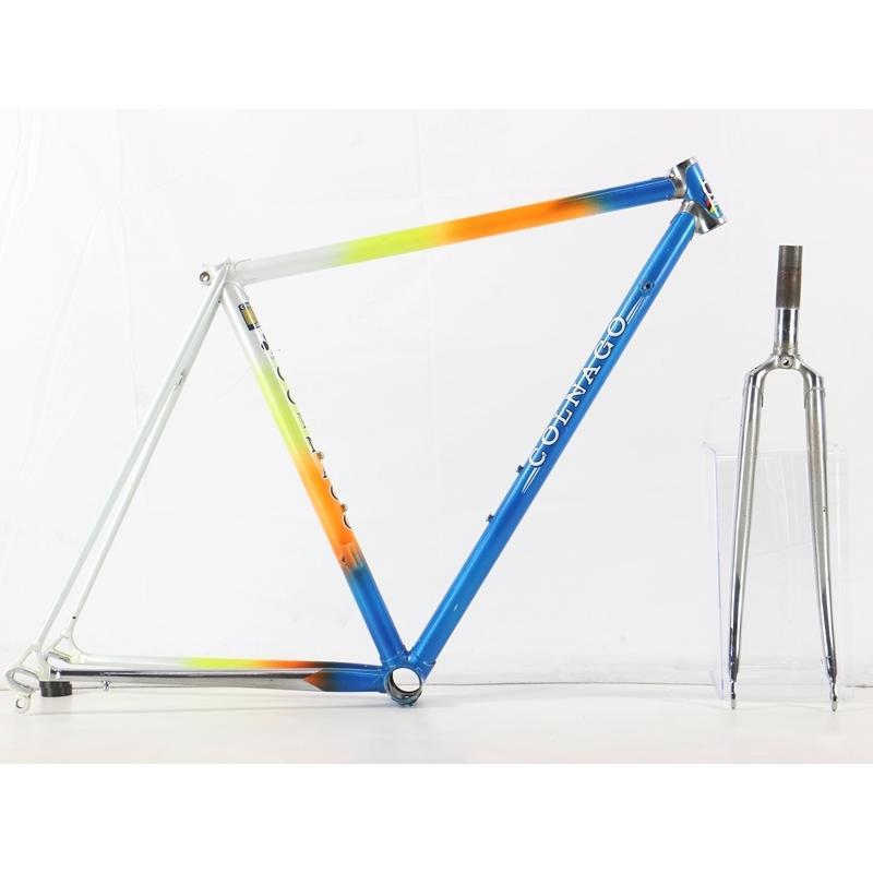 人気ショップ CYCLE PARADISE 訳アリ コルナゴ COLNAGO COLUMBUS SL クロモリ ロードバイク フレーム セット トップチューブ C-C 520mm エンド幅 100 126mm 700C ◆◆コルナゴ COLNAGO 1990年代 クロモリ ロード フレーム セット トップチューブ C-C 540mm エンド幅 130mm ロードバイク
