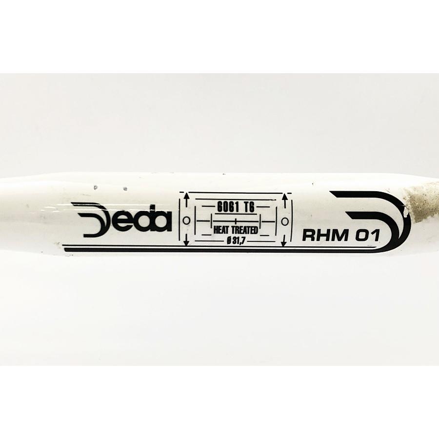 【送料無料】 DEDA デダ RHM01 アルミ ドロップハンドル ホワイト 420mm 31.7mm｜cycleparadise｜03