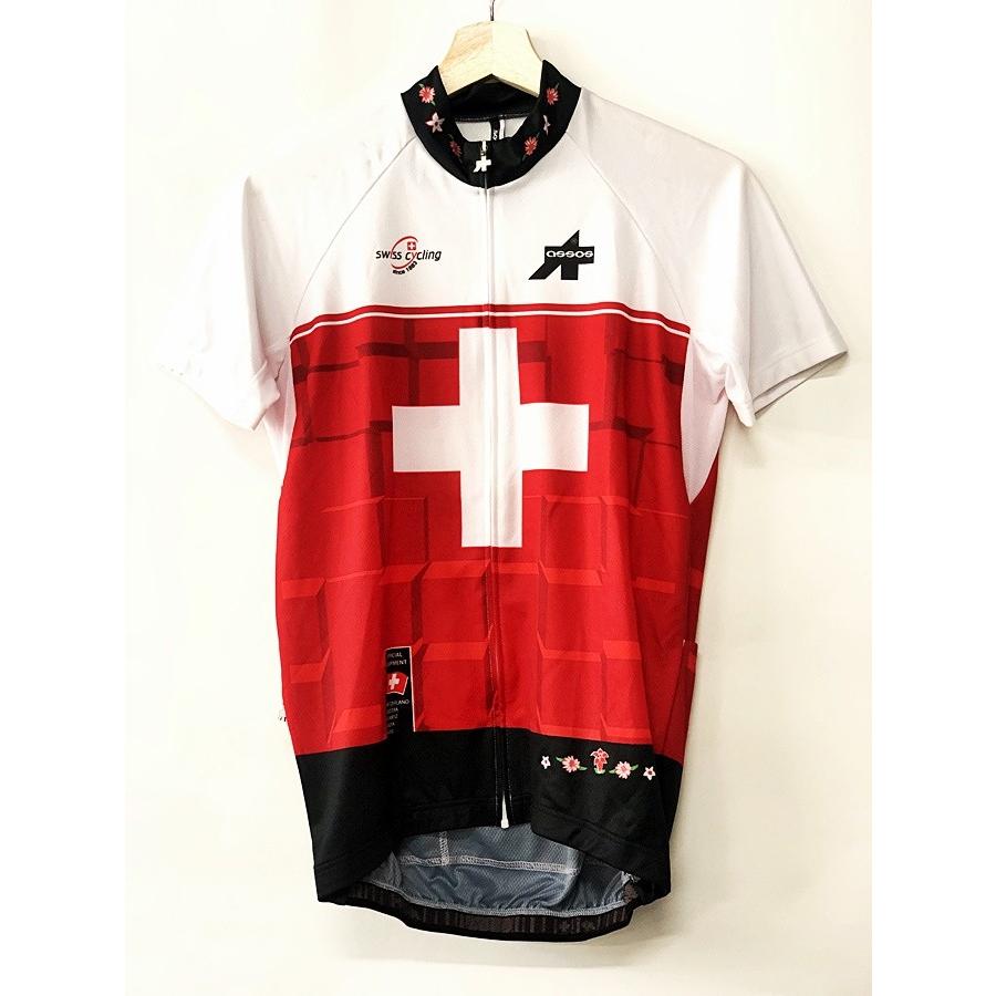 アソス ASSOS スイスナショナルチームモデル 半袖サイクルジャージ 