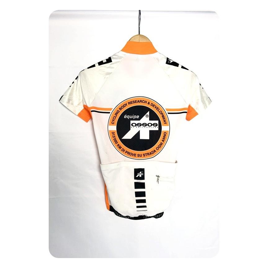 アソス ASSOS 半袖 サイクルジャージ サイズXS オレンジ ホワイト 