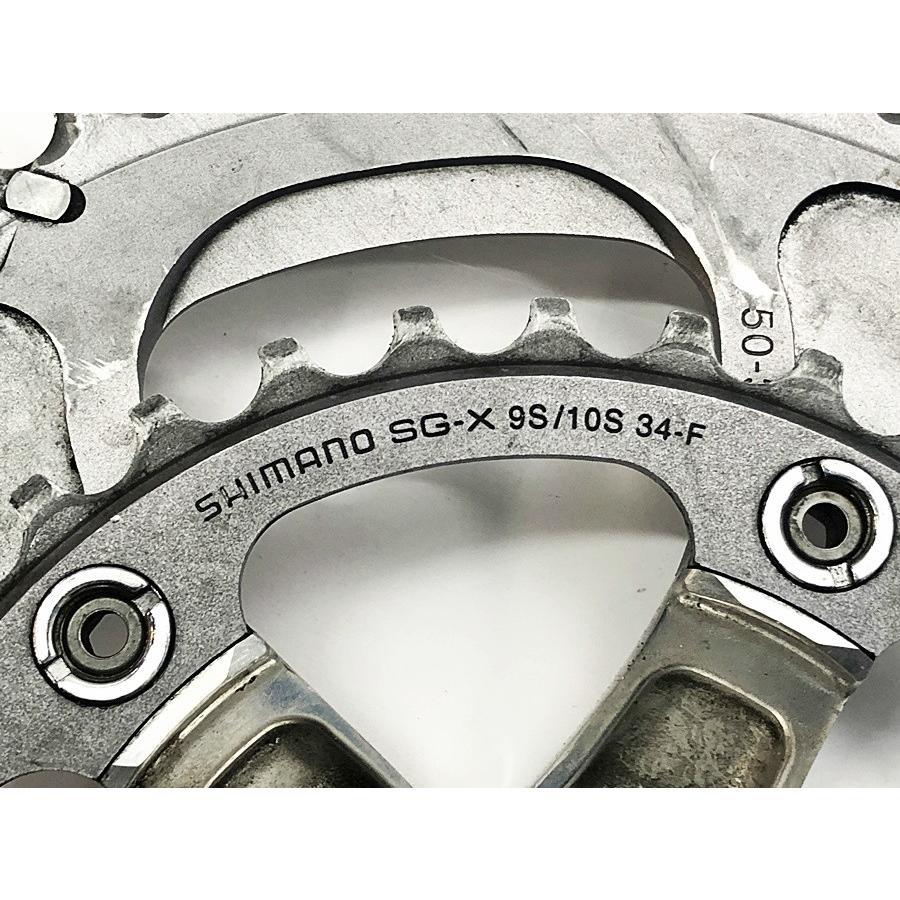 シマノ SHIMANO FC-R700 クランクセット シルバー 50/34T 170mm シマノ SHIMANO FC-R700 クランクセット シルバー 50/34T 170mm