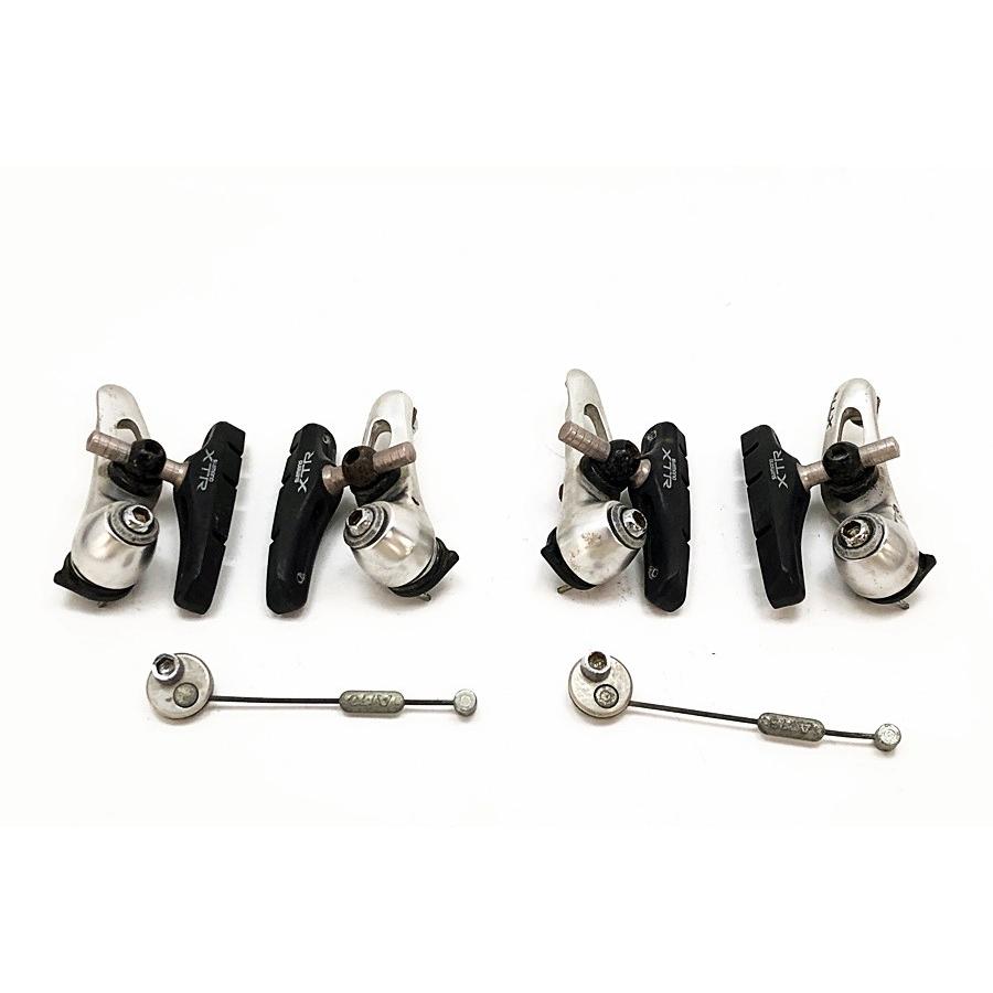 シマノ SHIMANO BR-M900 XTR カンチブレーキ シルバー 前後 シマノ SHIMANO BR-M900 XTR カンチブレーキ シルバー 前後