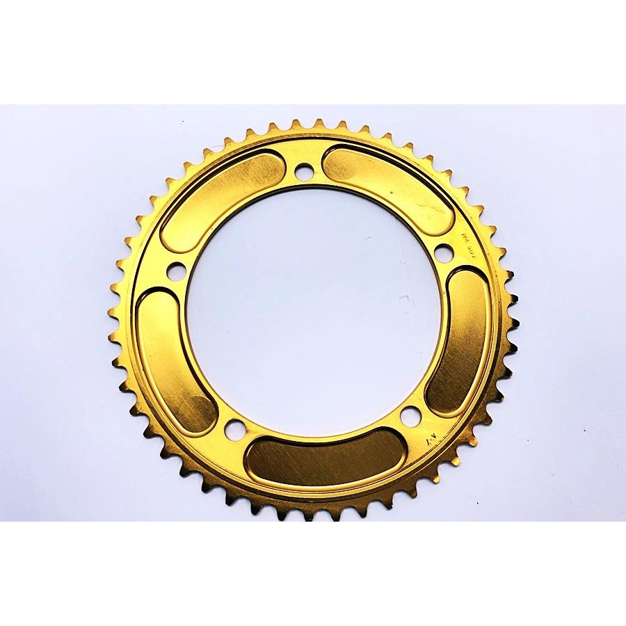 SUGINO 美品 スギノ ZEN ゼン チェーンリング ゴールド 50T SUGINO 美品 スギノ ZEN ゼン チェーンリング ゴールド 50T