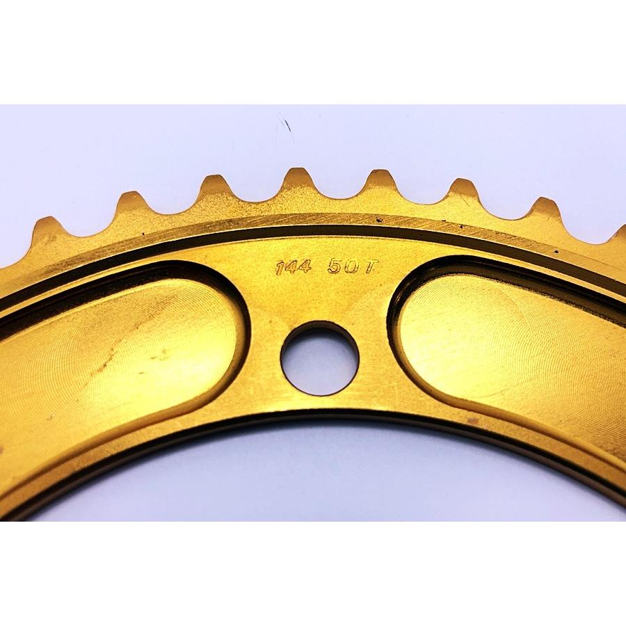 SUGINO 美品 スギノ ZEN ゼン チェーンリング ゴールド 50T SUGINO 美品 スギノ ZEN ゼン チェーンリング ゴールド 50T