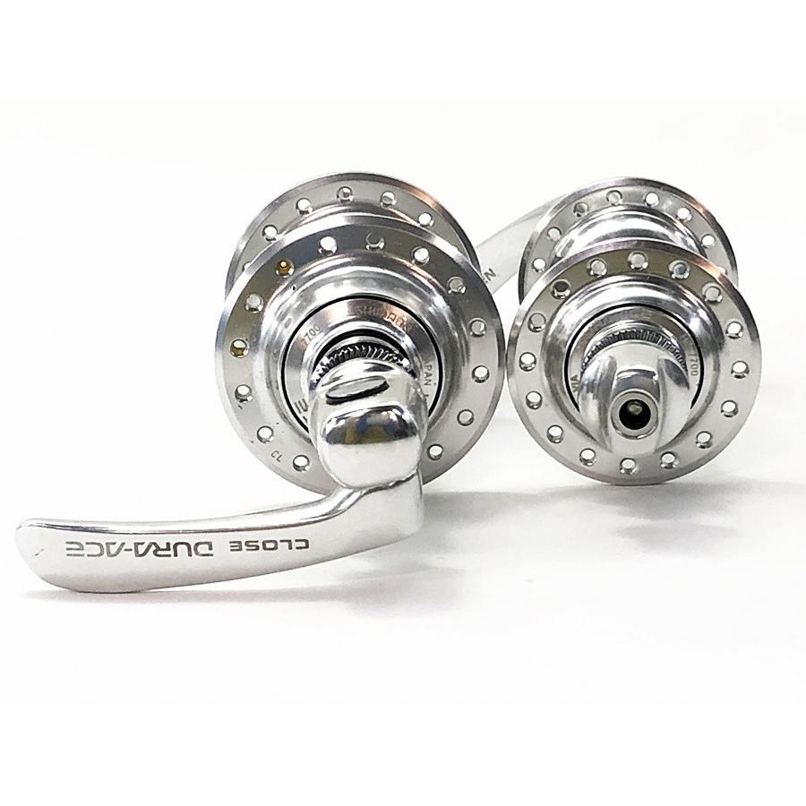 シマノ 超美品 SHIMANO HB-7700/Fh-7700 DURA-ACE ハブ前後 シマノ 超美品 SHIMANO HB-7700/Fh-7700 DURA-ACE ハブ前後