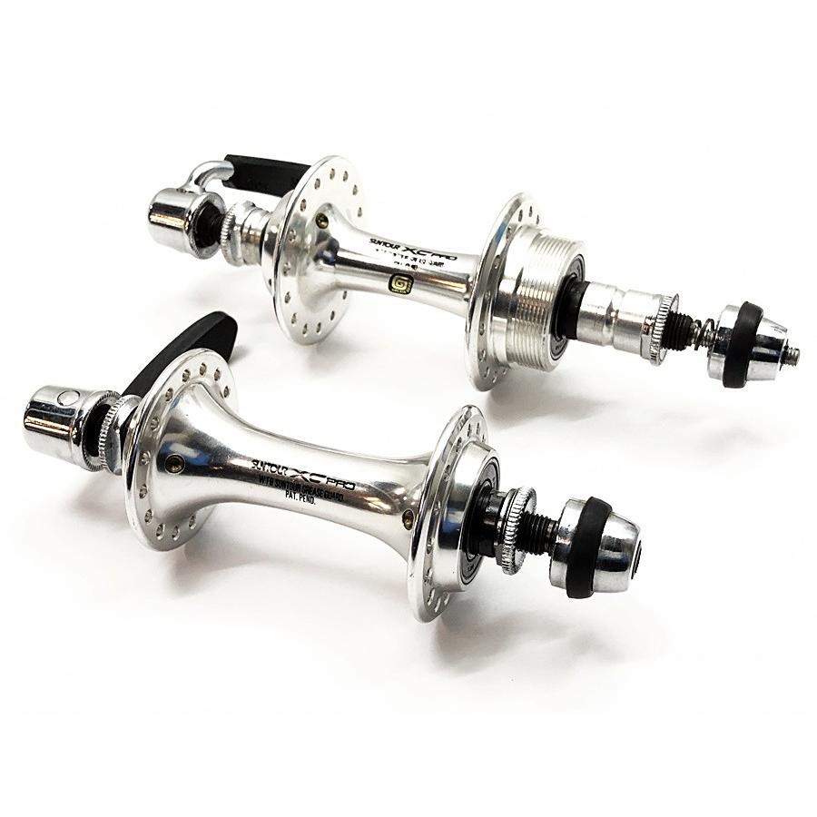 サンツアー XC pro 前後ハブ 7s 36H ボスフリー old mtb - パーツ サンツアー XC pro 前後ハブ 7s 36H ボスフリー old mtb - パーツ