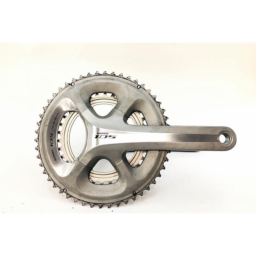 シマノ SHIMANO FC-5800 105 クランクセット シルバー 50/34T シマノ SHIMANO FC-5800 105 クランクセット シルバー 50/34T
