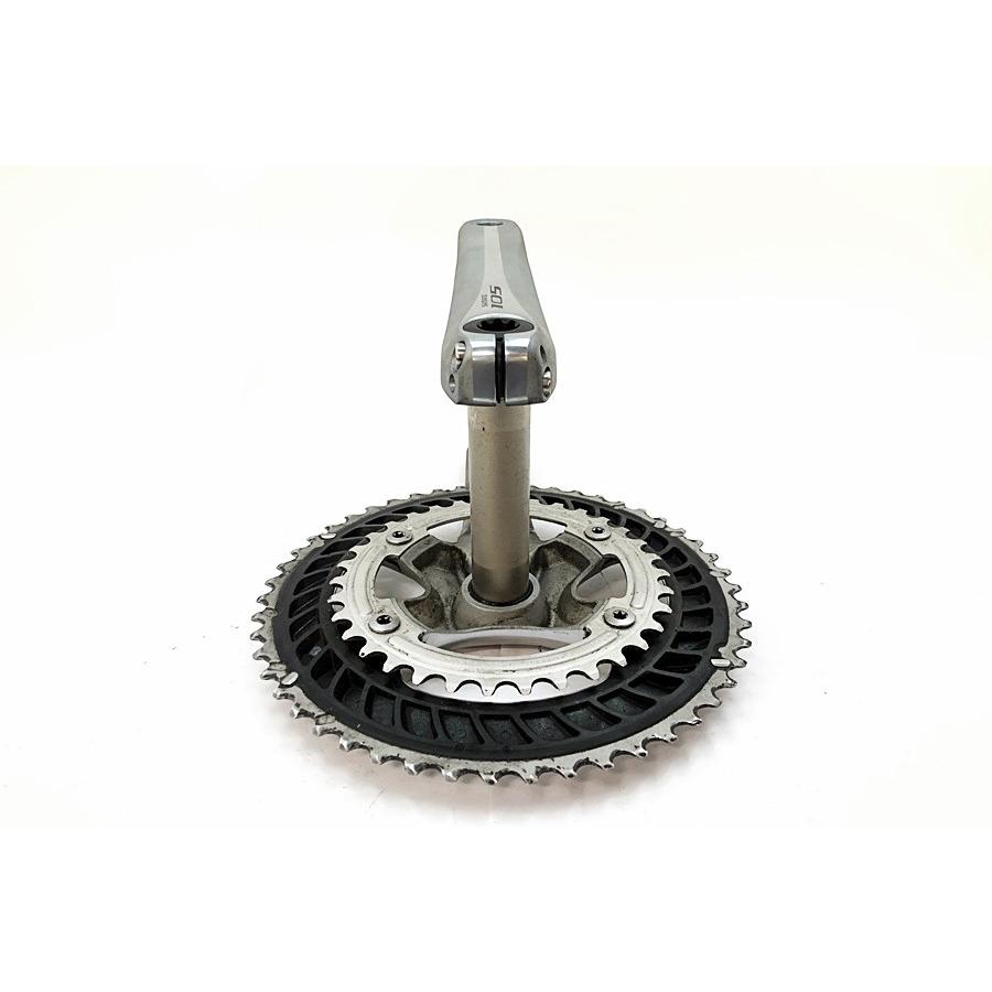 シマノ SHIMANO FC-5800 105 クランクセット シルバー 50/34T シマノ SHIMANO FC-5800 105 クランクセット シルバー 50/34T