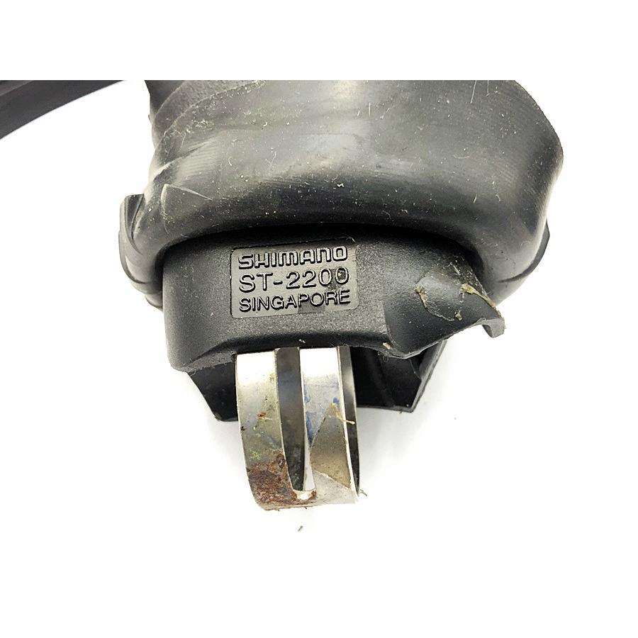 シマノ SHIMANO ST-2200 STIレバー シフター ブラック 2×8速 シマノ SHIMANO ST-2200 STIレバー シフター ブラック 2×8速