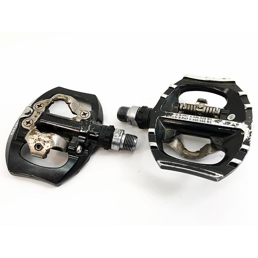 シマノ SHIMANO PD-A530 アルミボディ ビンディングペダル ブラック 片面フラット/片面SPD :cps-2004100103-pa-037648581:CYCLE PARADISE 通販 シマノ PA-A530 片面 SPDペダル ブラック