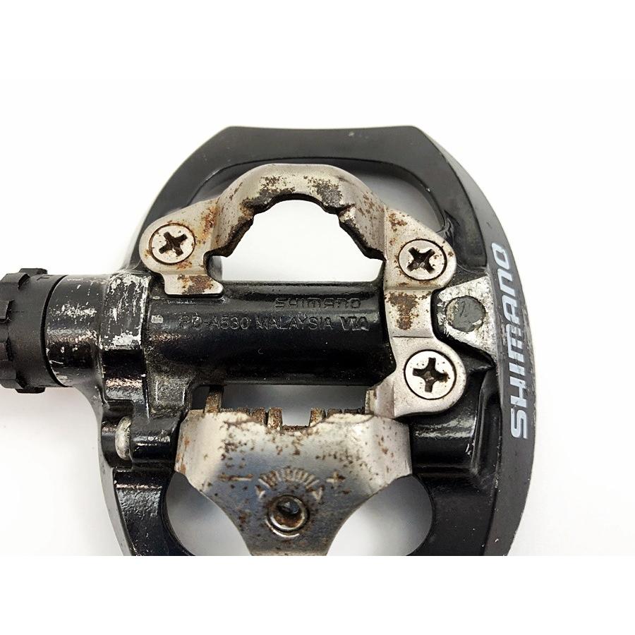 シマノ SHIMANO PD-A530 アルミボディ ビンディングペダル ブラック 片面フラット/片面SPD :cps-2004100103-pa-037648581:CYCLE PARADISE 通販 シマノ PA-A530 片面 SPDペダル ブラック