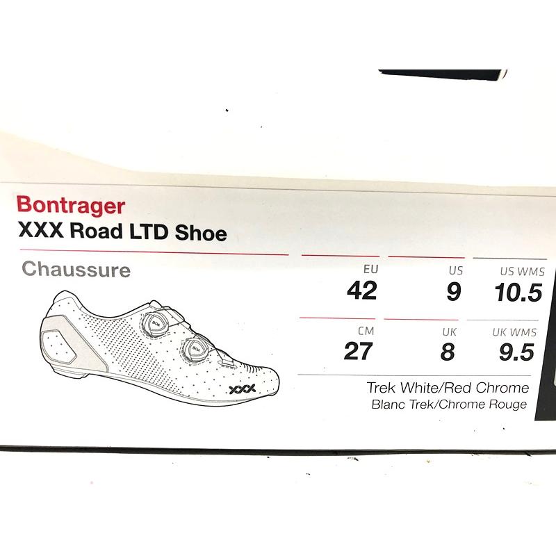 未使用品 ボントレガー BONTRAGER XXX Road LTD Shoe ビンディング 