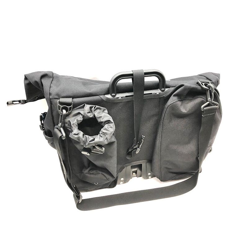 美品 ブロンプトン BROMPTON T BAG キャリアバッグ ブラック 大 美品 ブロンプトン BROMPTON T BAG キャリアバッグ ブラック 大