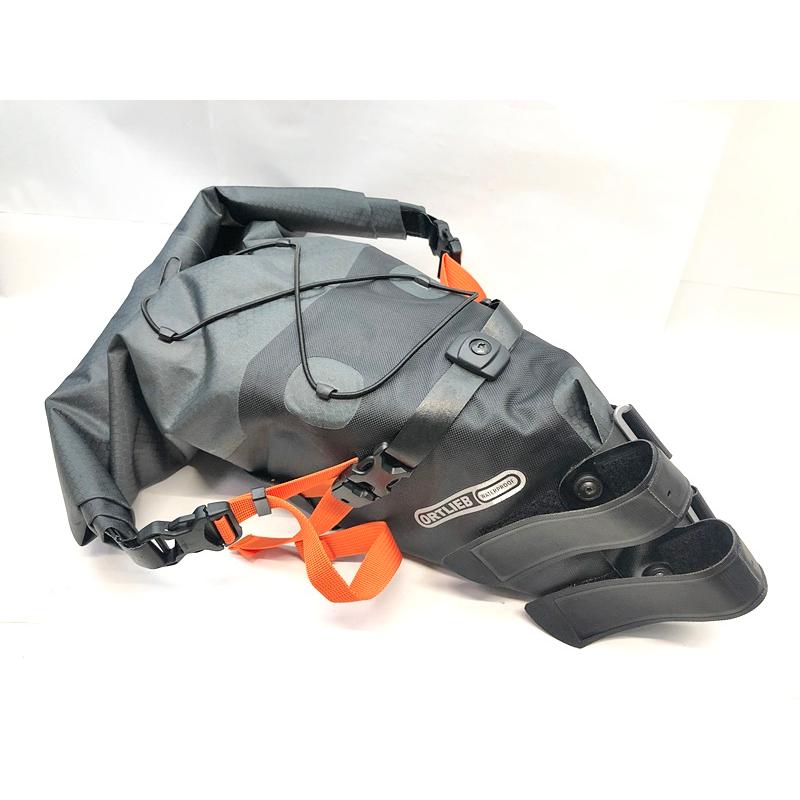 美品 オルトリーブ ORTLIEB シートパック サドルバッグ 8-16.5L グレー 