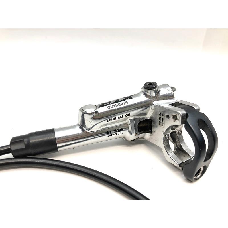 シマノ SHIMANO XTR BL-M988 BR-M985 油圧ブレーキセット 右 シマノ SHIMANO XTR BL-M988 BR-M985 油圧ブレーキセット 右