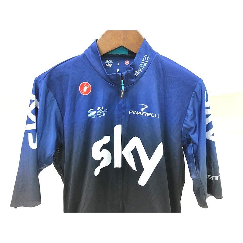 カステリ CASTELLI TEAM SKY SQUADRA JERSEY サイクルジャージ カステリ CASTELLI TEAM SKY SQUADRA JERSEY サイクルジャージ