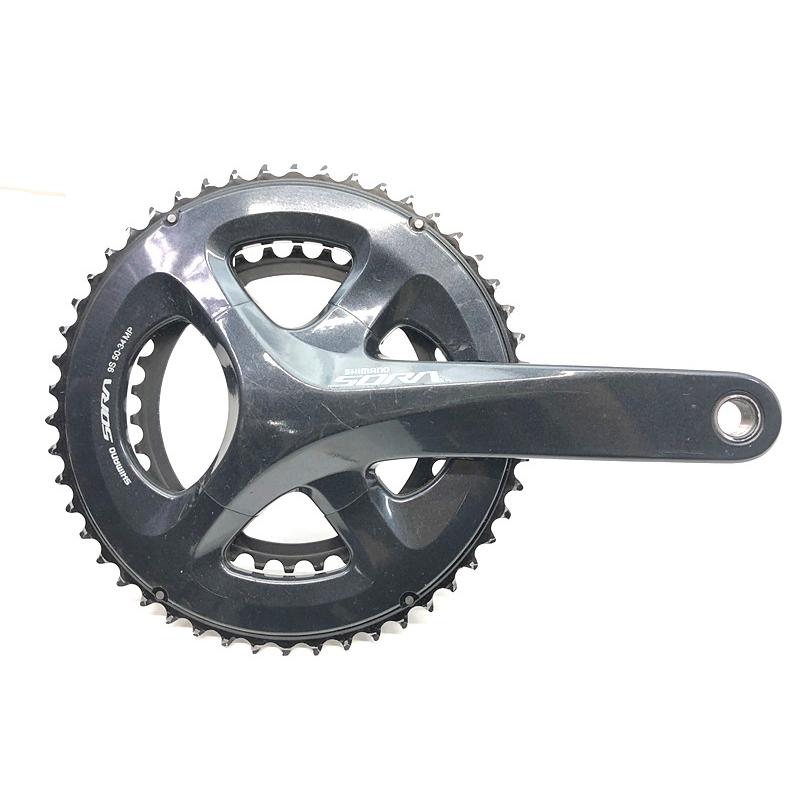 シマノ SHIMANO ソラ FC-R3000 SORA クランク ブラック 175mm 50 シマノ SHIMANO ソラ FC-R3000 SORA クランク ブラック 175mm 50