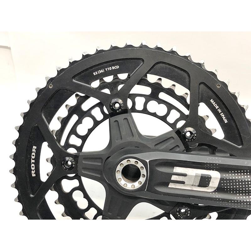ローター ROTOR 3Dクランク noQチェーンリング クランク BCD110 ローター ROTOR 3Dクランク noQチェーンリング クランク BCD110