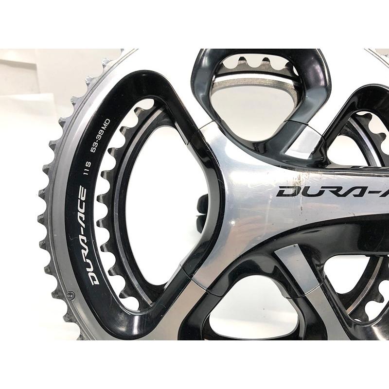 シマノ　デュラエース　FC-9000 172.5  53-39MD Shimano Dura Ace 9000 Crankset - Mid-Compact – all3sports