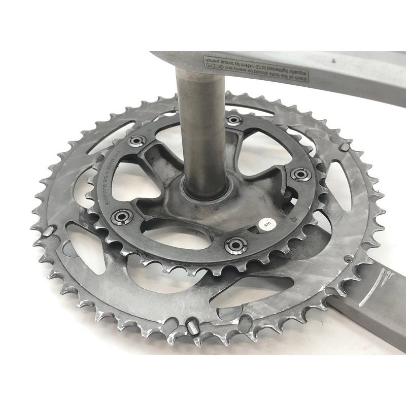 シマノ SHIMANO 105 FC-5750 クランク シルバー 172.5mm 50/34 シマノ SHIMANO 105 FC-5750 クランク シルバー 172.5mm 50/34