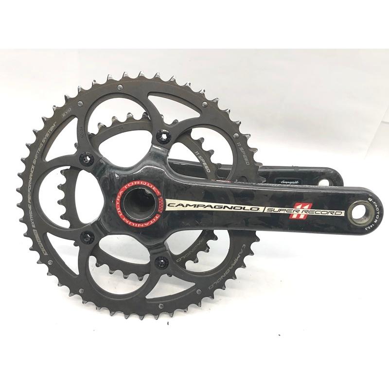 純正大特価祭』 カンパニョーロ レコード50/34T クランク172.5mm www