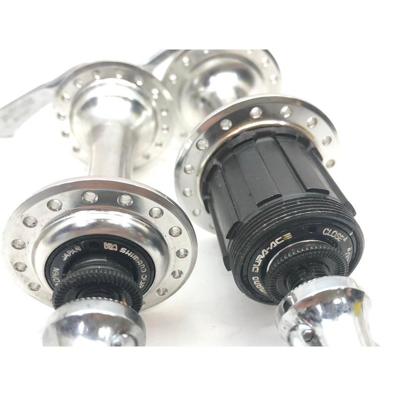 シマノ SHIMANO デュラエース 7400系 DURA-ACE ハブ 前後セット シマノ SHIMANO デュラエース 7400系 DURA-ACE ハブ 前後セット