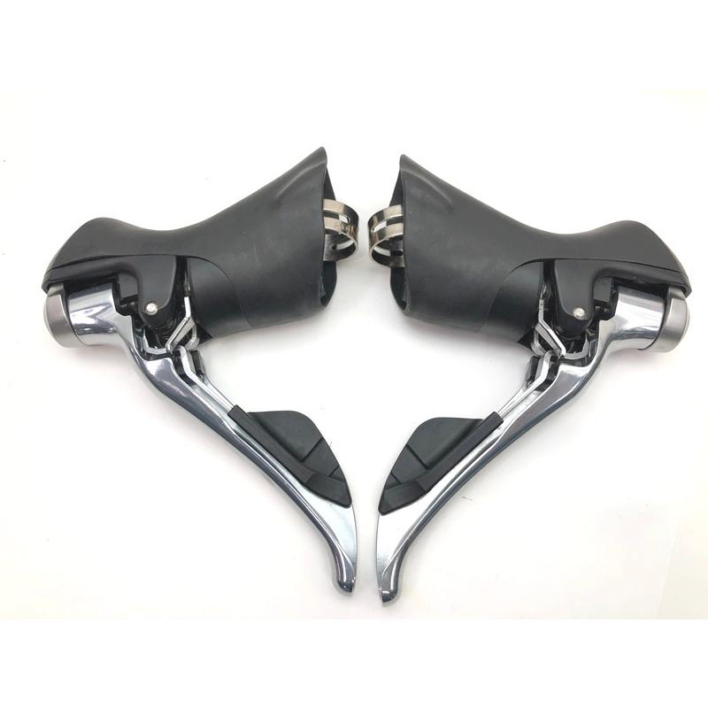 シマノ SHIMANO 105 ST-5800 STIレバー 左右セット シルバー 2 シマノ SHIMANO 105 ST-5800 STIレバー 左右セット シルバー 2