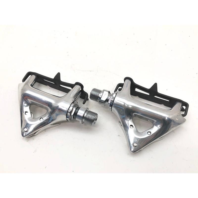シマノ Dura-AceフラットペダルPD-7400トゥクリップ付