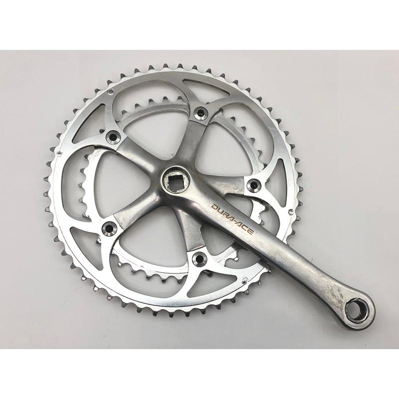 シマノ SHIMANO デュラエース FC-7410 DURA-ACE クランク シルバー ヴィンテージ 170mm 52/39 四角テーパー