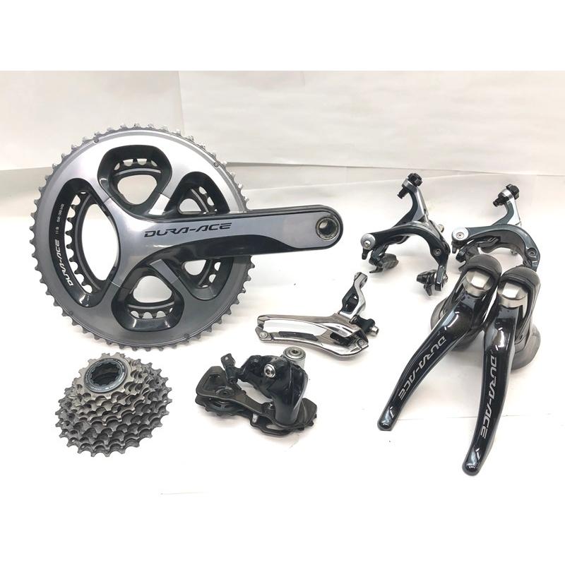 シマノ SHIMANO デュラエース 9000系 DURA-ACE コンポセット ST-9001 FC-9000 170mm 52/36  FD-9000 RD-9000 BR-9000 CS-R9100 : cps-2104218009-pa-037613945 : CYCLE  PARADISE - 